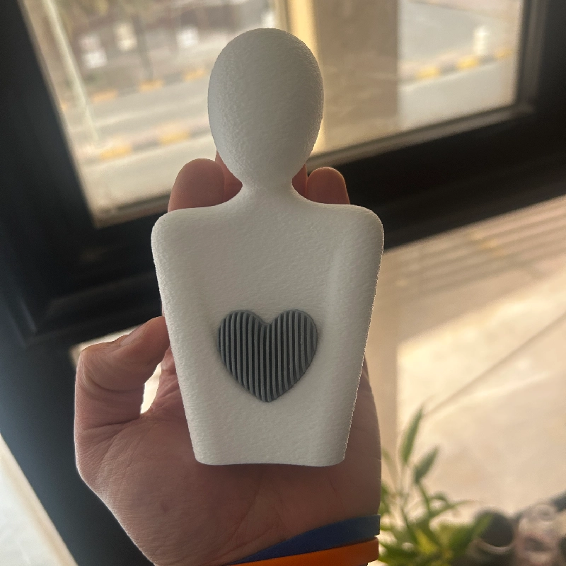 No Body Statue with Heart