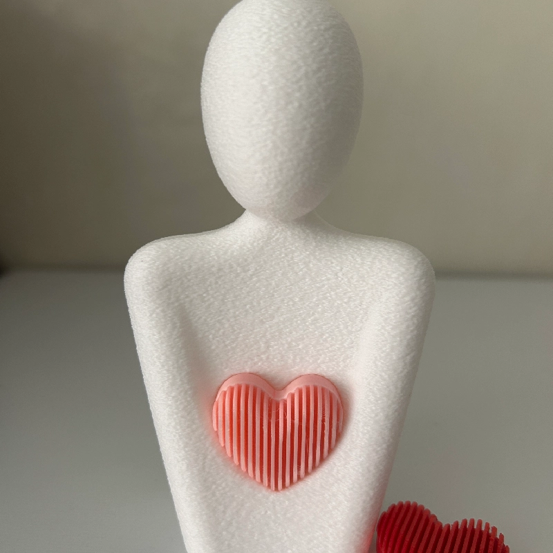 No Body Statue with Heart